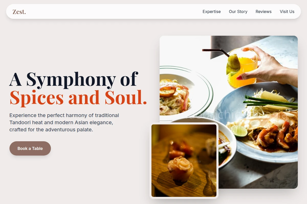 Zest Asian Fusion Food