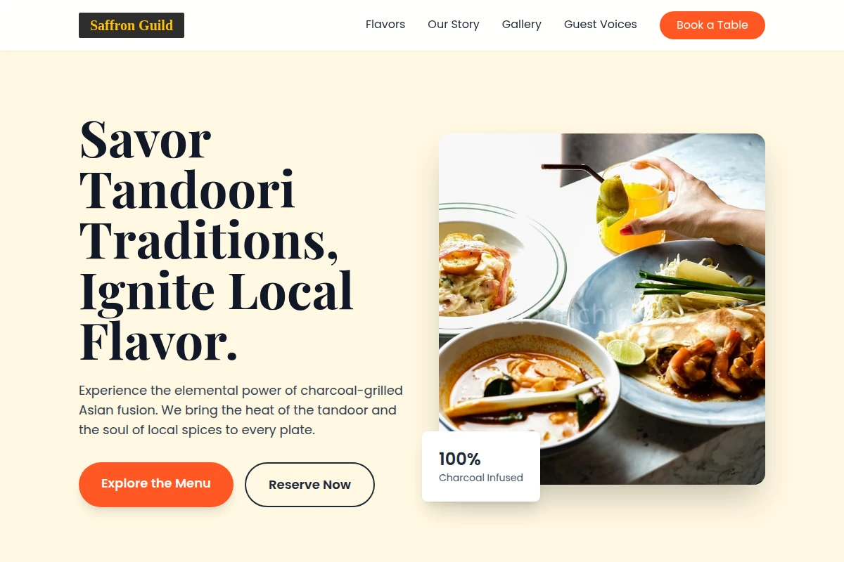 Charcoal Asian Fusion Food