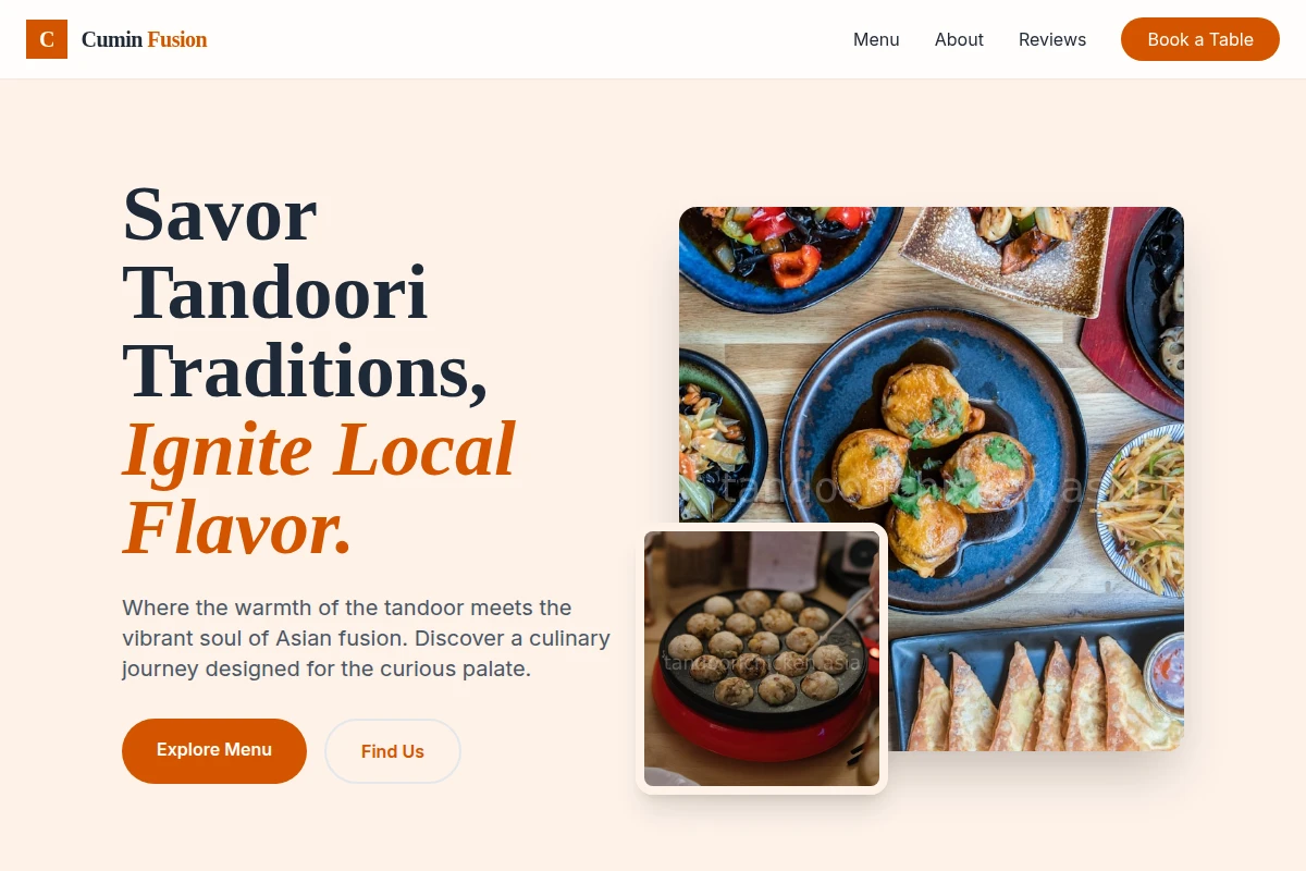 Cumin Asian Fusion Food