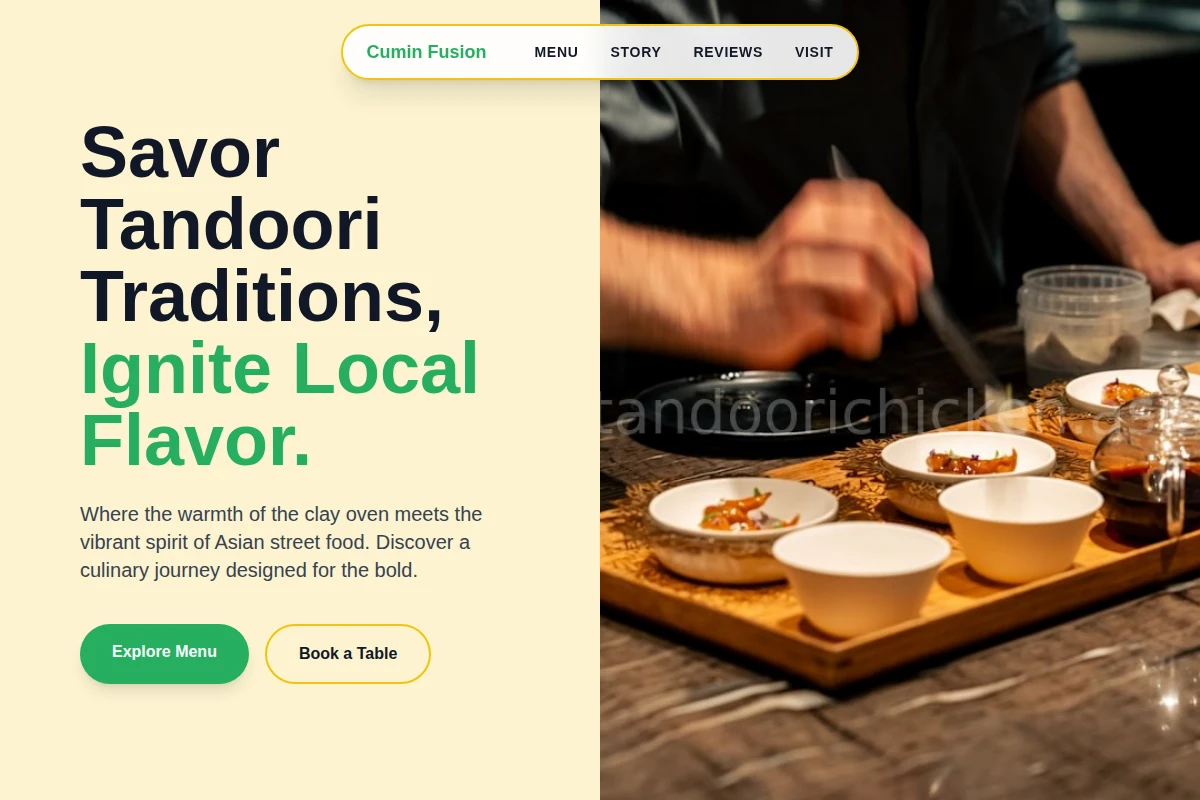Cumin Asian Fusion Food