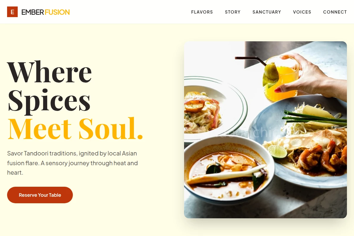 Ember Asian Fusion Food