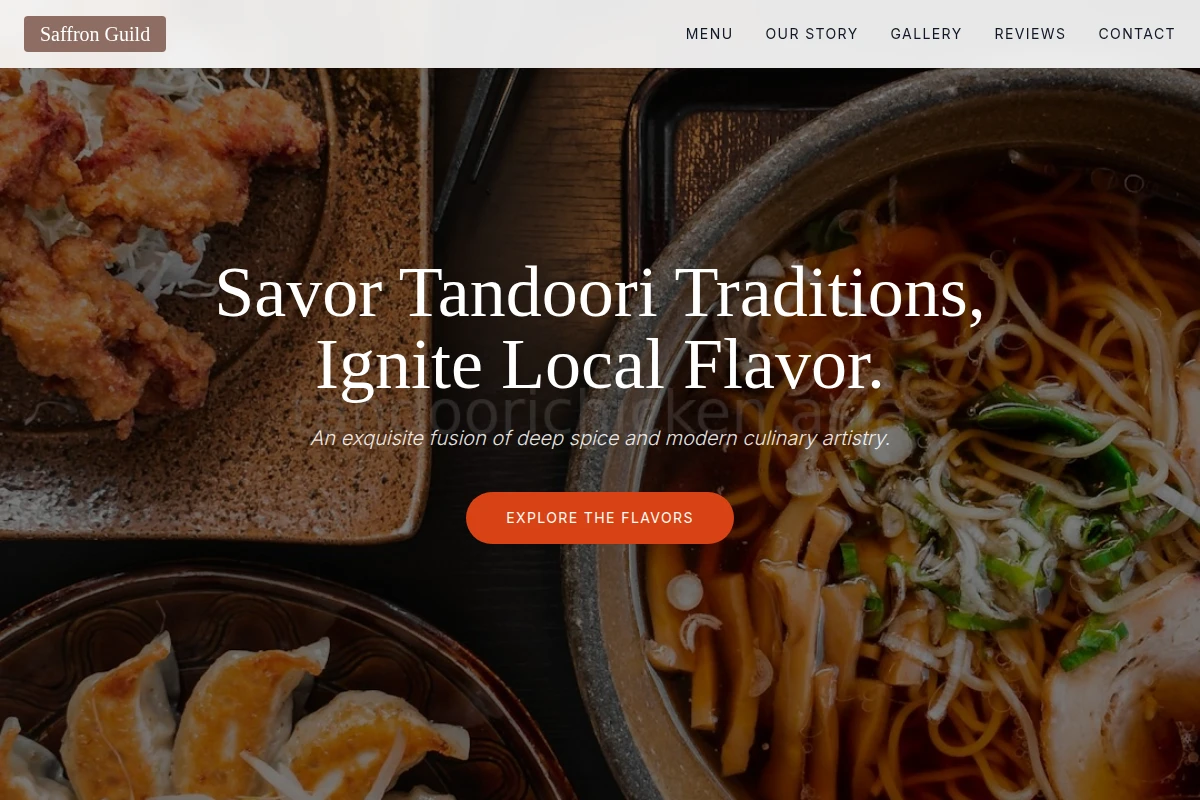 Jalfrezi Asian Fusion Food