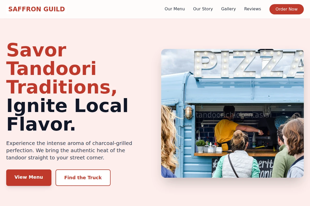 Grill Food Truck