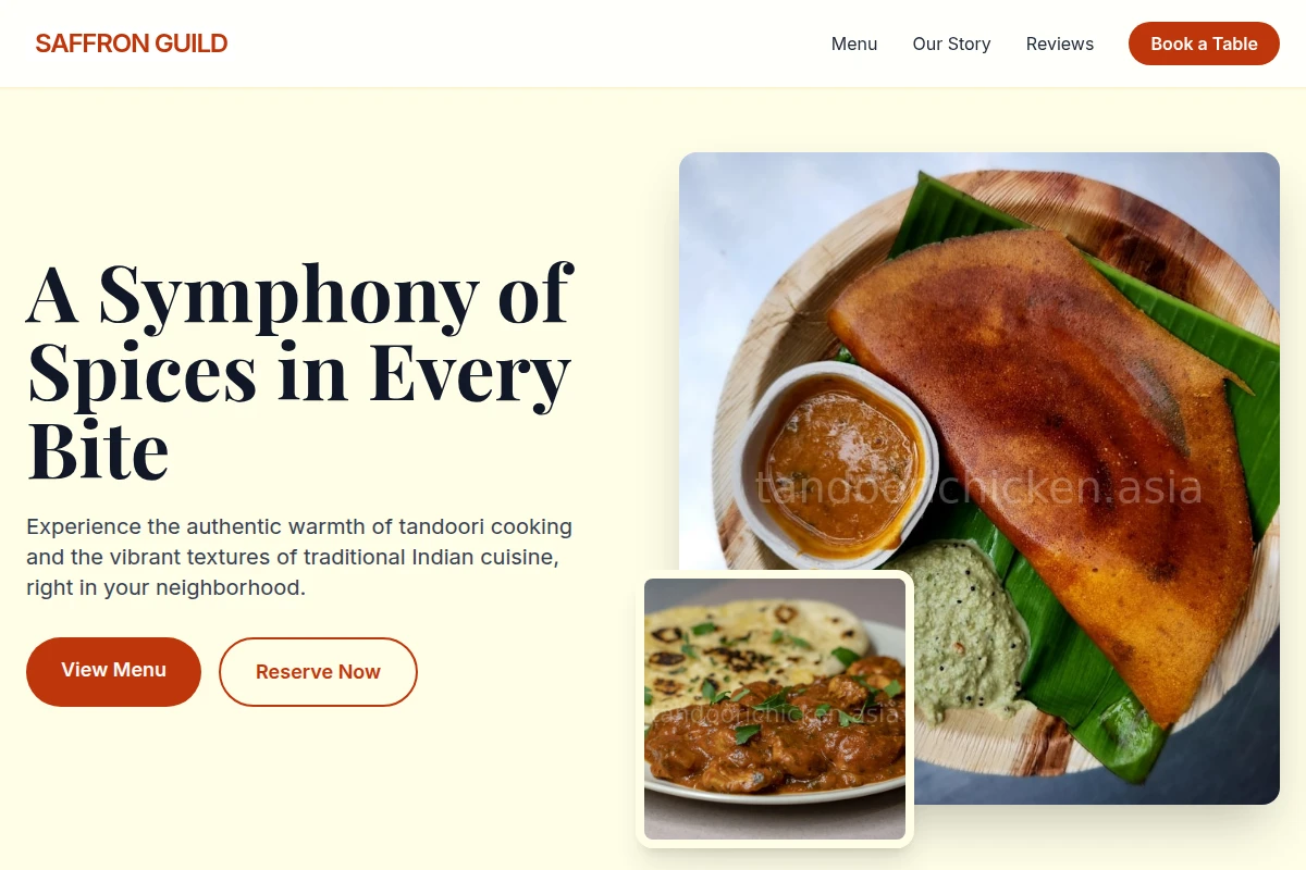 Bistro Indian Food