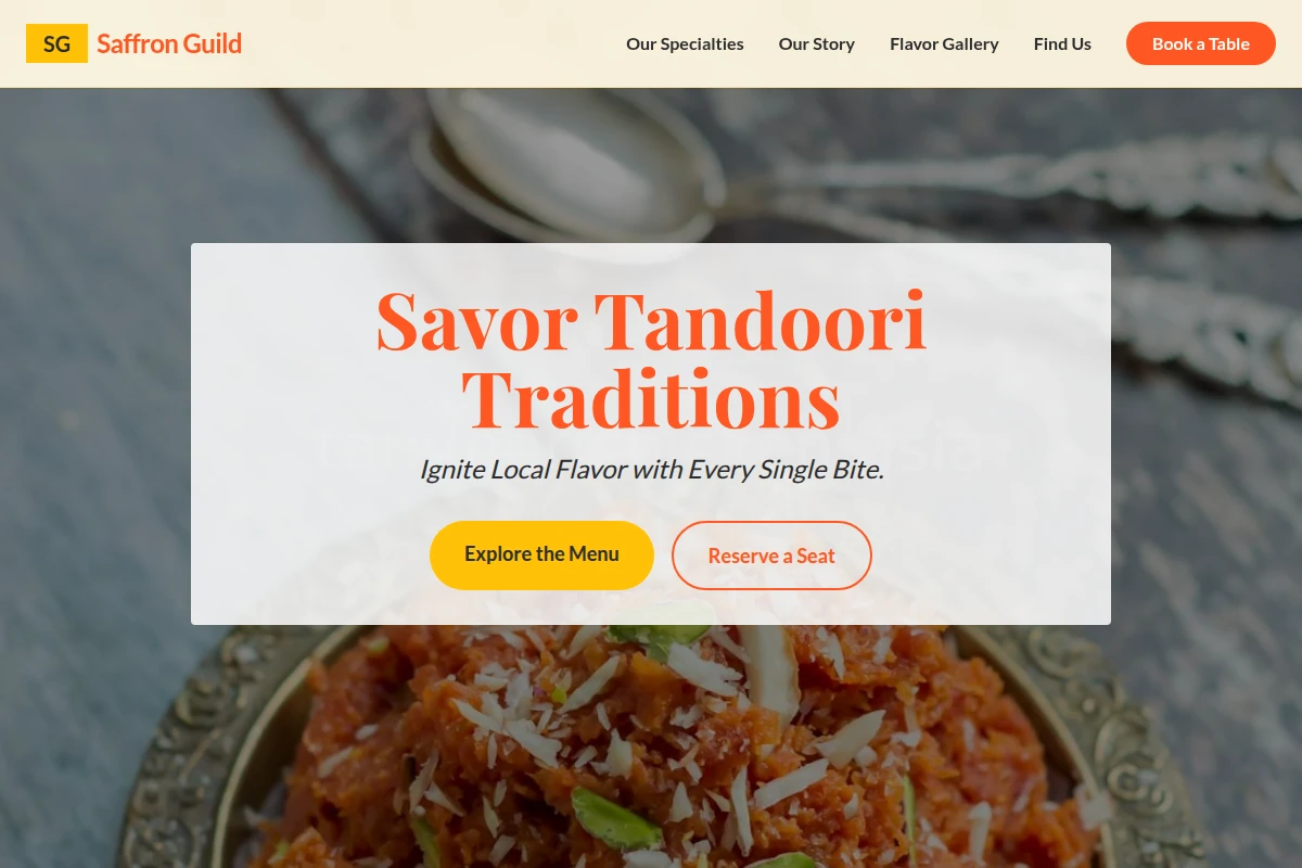 Skewer Indian Food