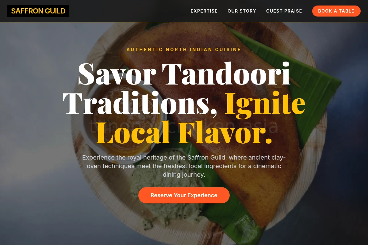 Saffron Indian Food
