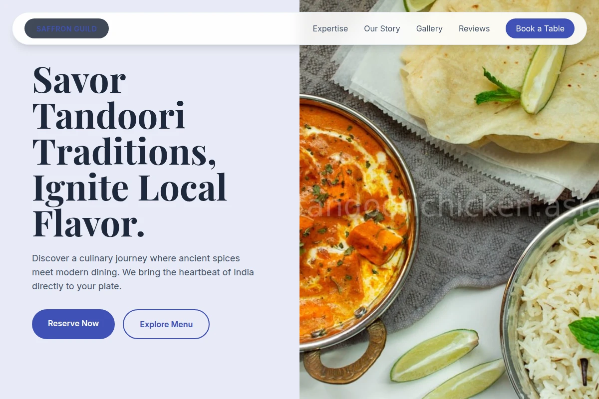 Turmeric Indian Food