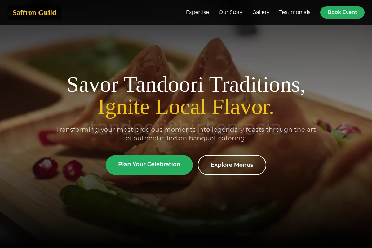 Banquet Indian Food