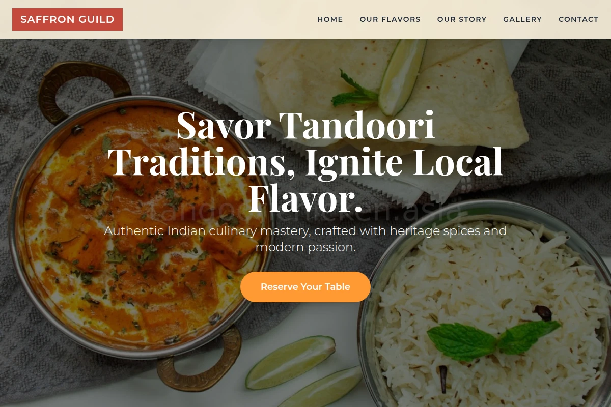 Saffron Indian Food