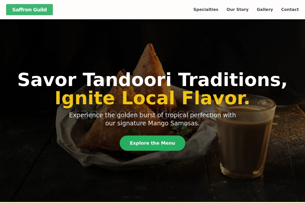 Mango Samosas
