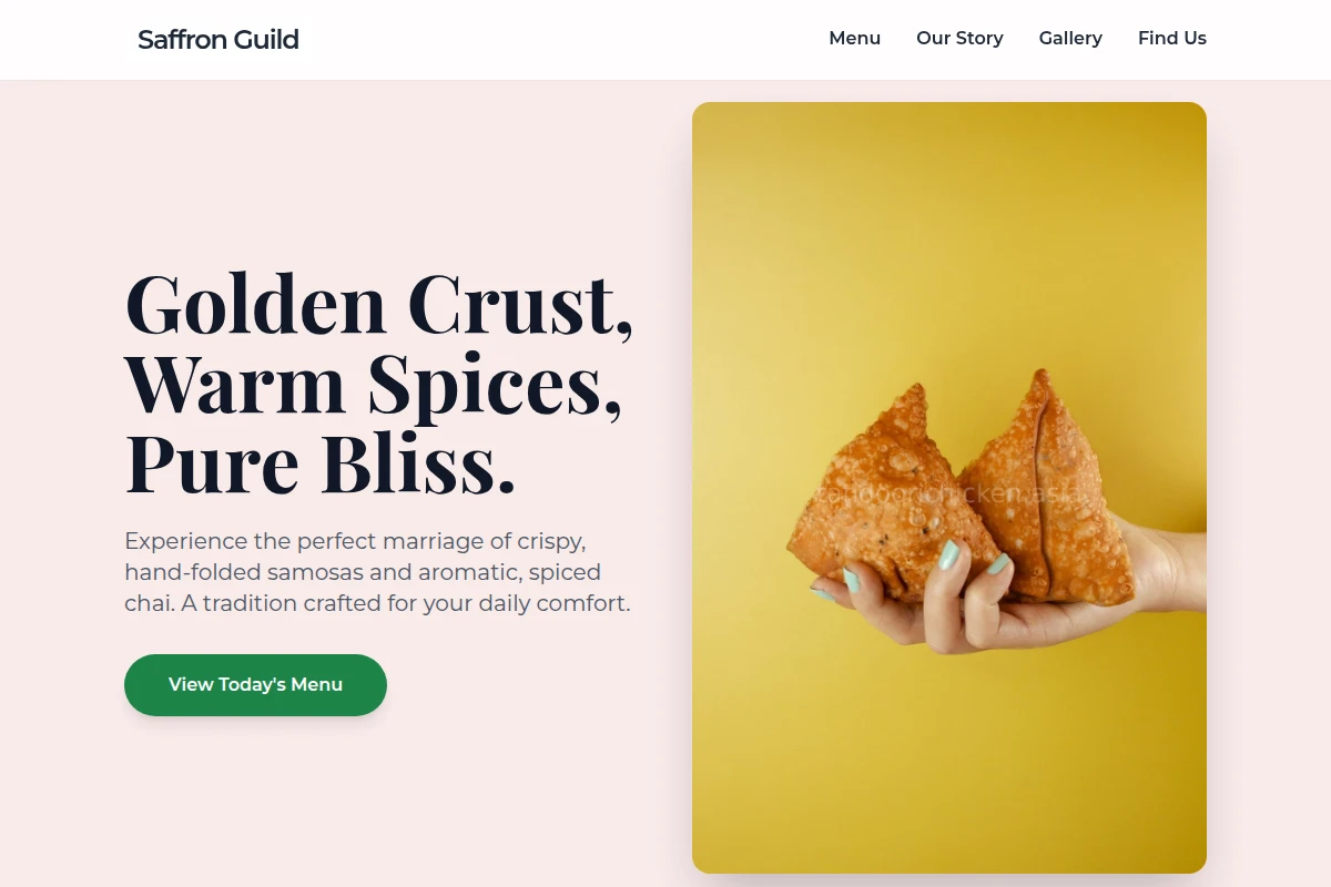 Chai Samosas