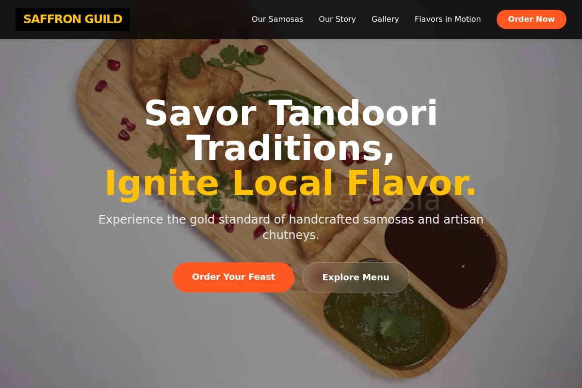 Chutney Samosas