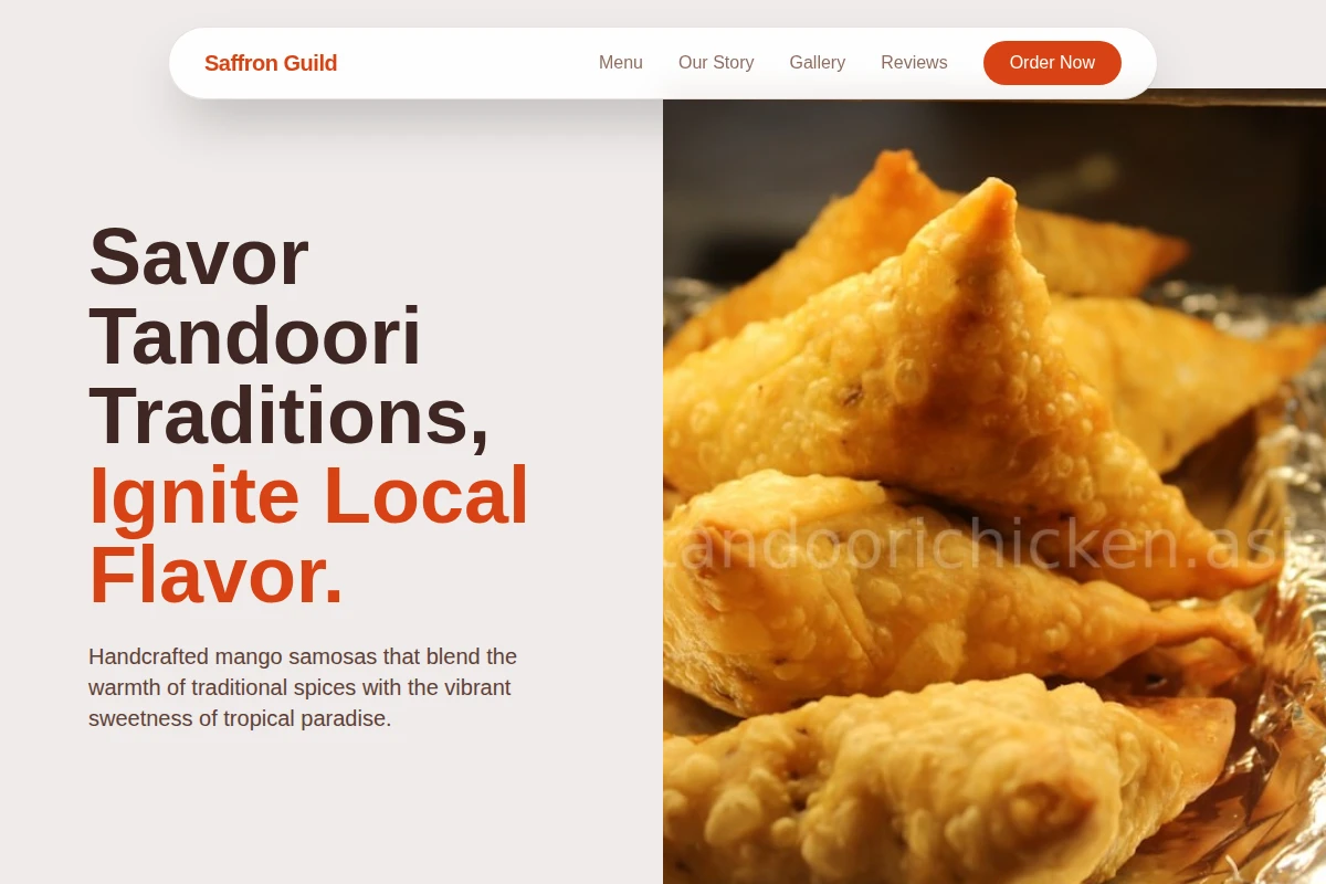 Mango Samosas