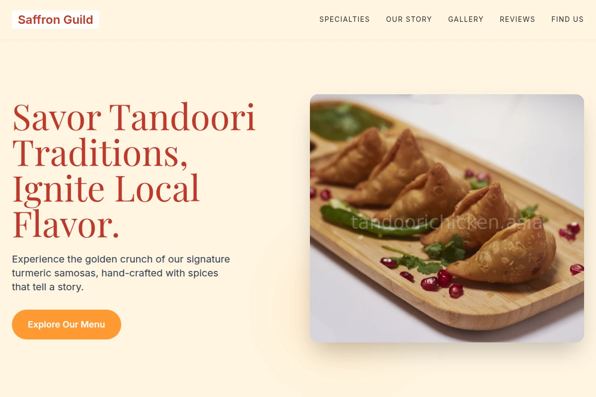 Turmeric Samosas