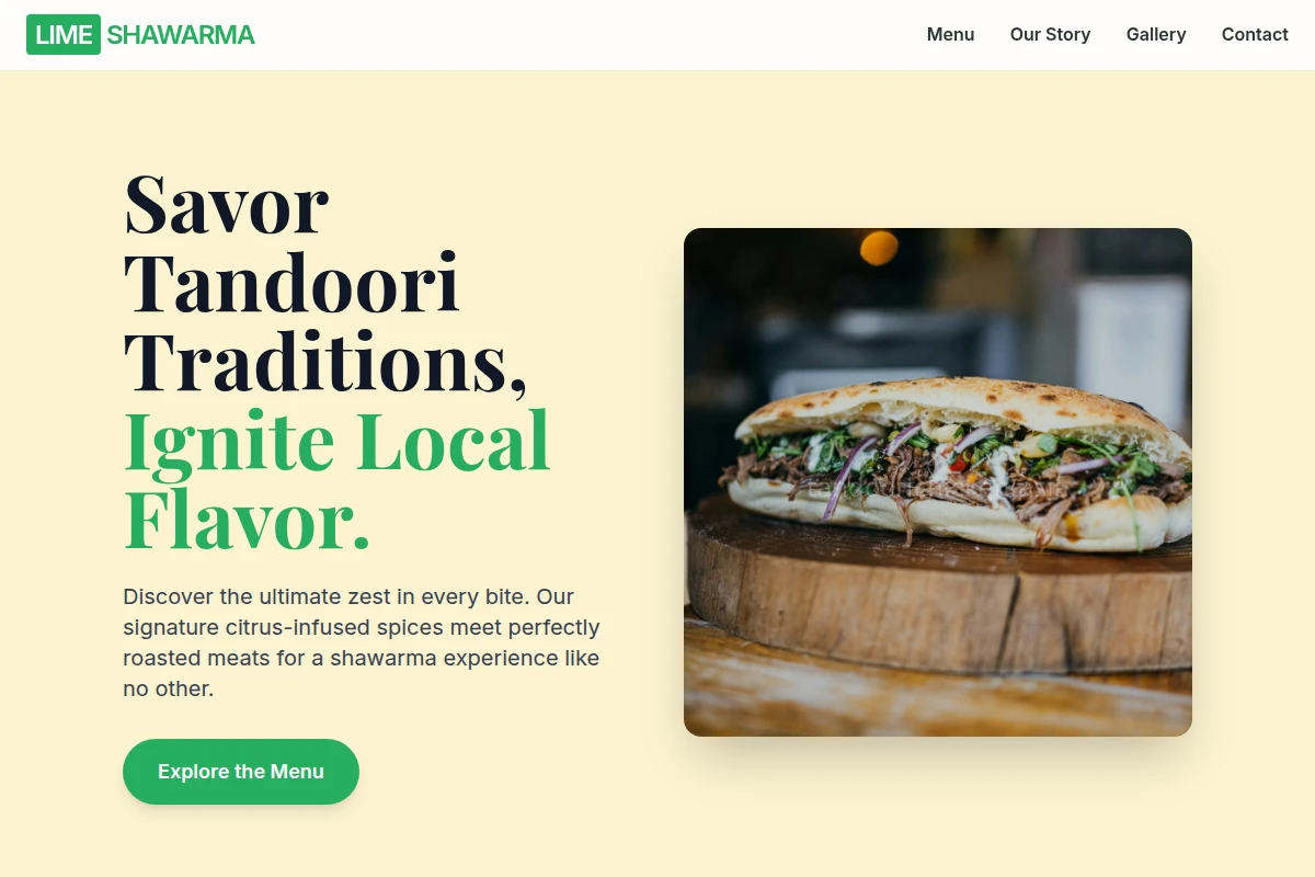 Lime Shawarma