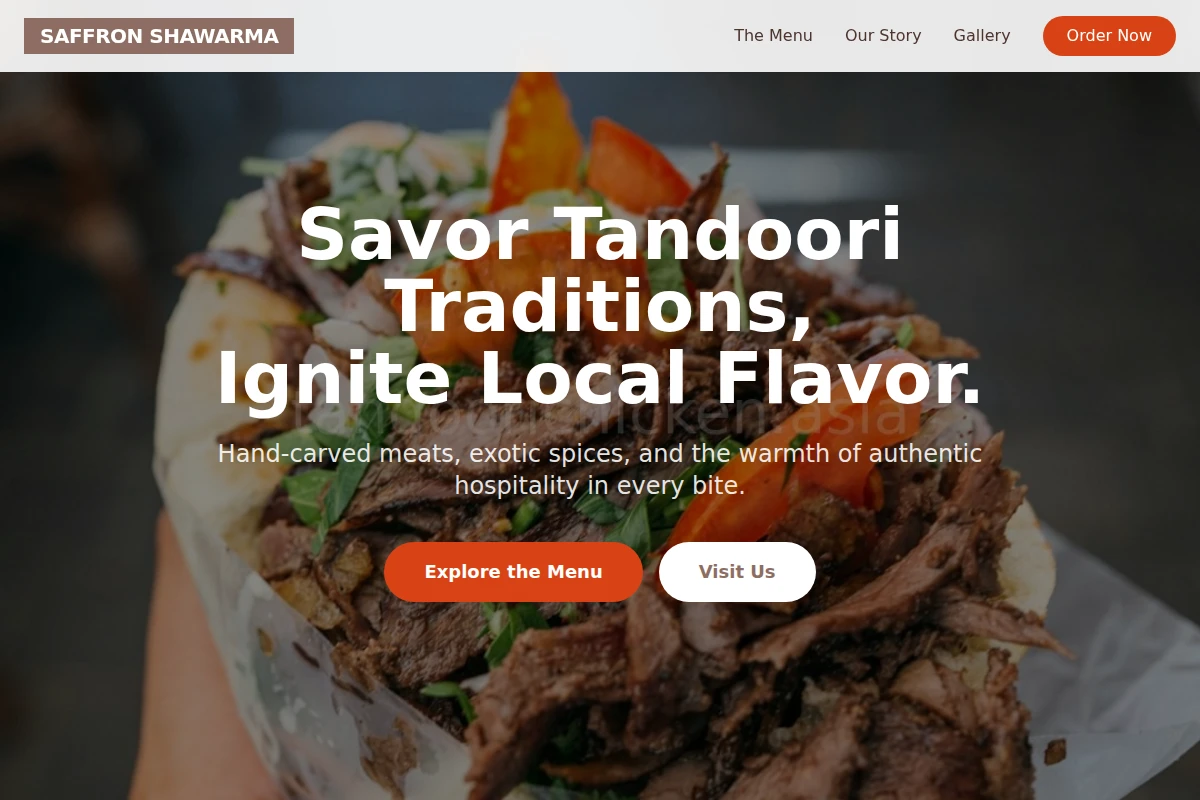 Saffron Shawarma